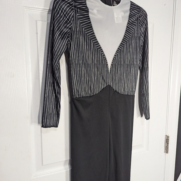 Boy's Youth Jack Skeleton Costume Nightmare Before Christmas Halloween - Picture 2 of 4